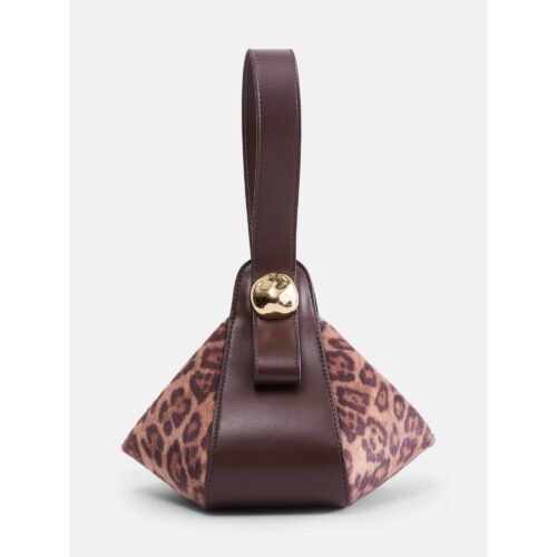 Leopard Print Mini Handbag